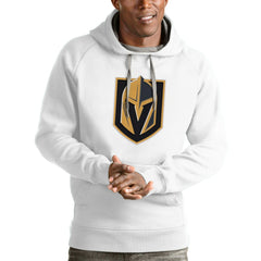 Vegas Golden Knights Antigua Logo Victory Pullover Hoodie -  NHL Hoodies