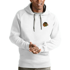 Chicago Blackhawks Antigua Victory Pullover Hoodie -  NHL Hoodies