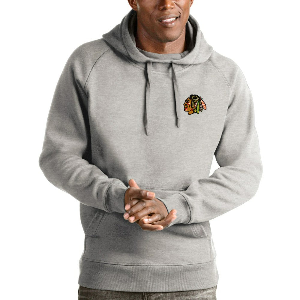Chicago Blackhawks Antigua Victory Pullover Hoodie -  NHL Hoodies