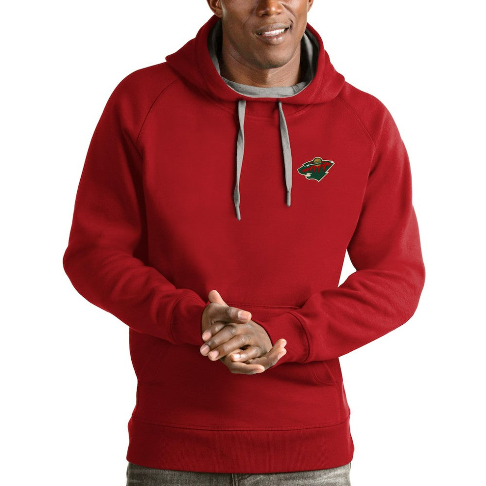 Minnesota Wild Antigua Victory Pullover Hoodie -  NHL Hoodies