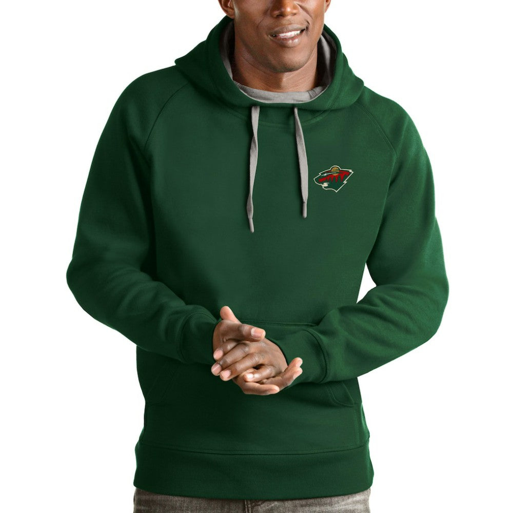 Minnesota Wild Antigua Victory Pullover Hoodie -  NHL Hoodies