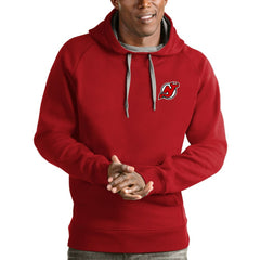 New Jersey Devils Antigua Team Victory Pullover Hoodie -  NHL Jerseys