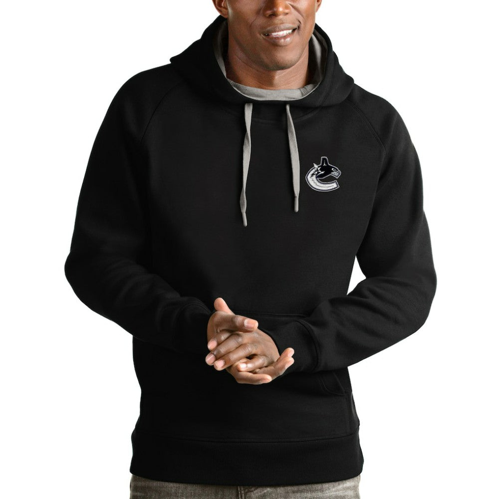 Vancouver Canucks Antigua Victory Pullover Hoodie -  NHL Hoodies