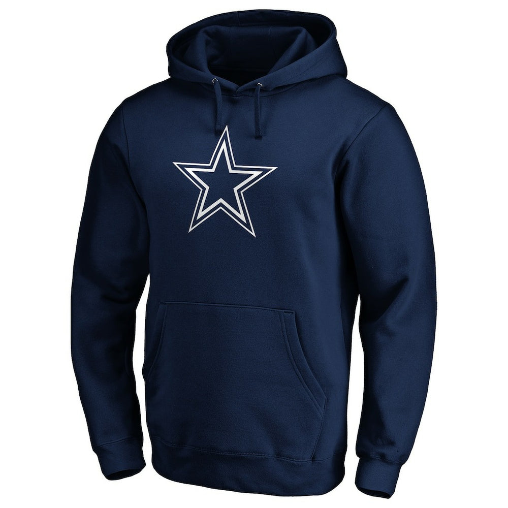 Dallas Cowboys Primary Logo Fitted Pullover Hoodie | NFL Online