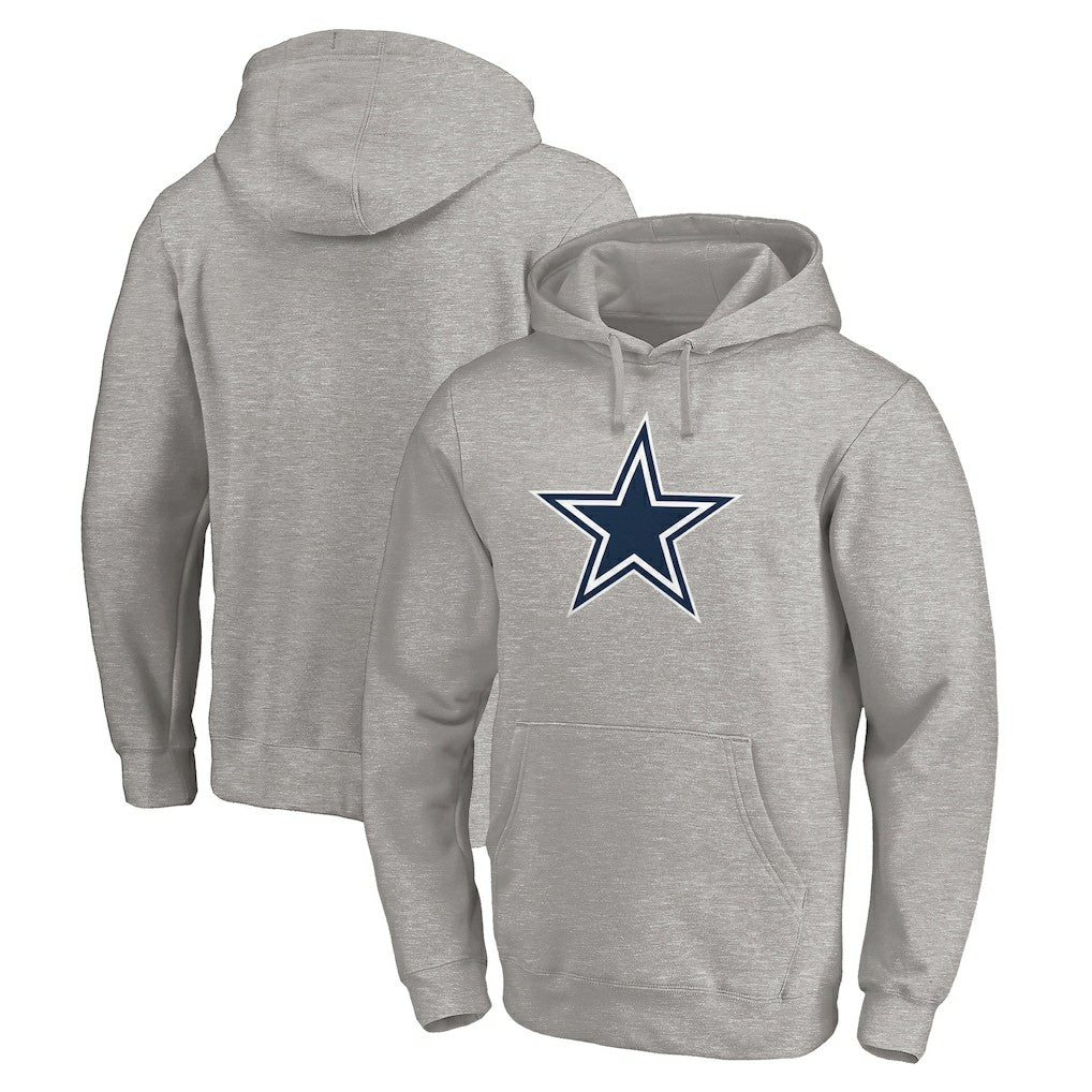 Dallas Cowboys Primary Logo Fitted Pullover Hoodie | NFL Online