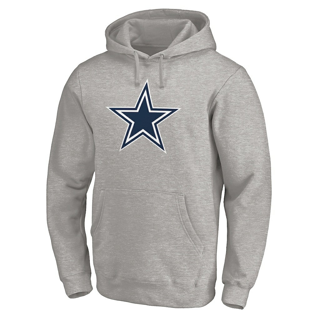 Dallas Cowboys Primary Logo Fitted Pullover Hoodie | NFL Online