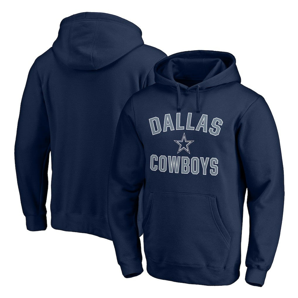 Dallas Cowboys Victory Arch Team Fitted Pullover Hoodie | NFL Outlet