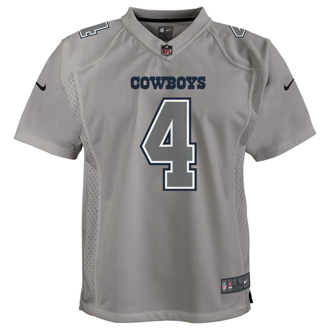 Dallas Cowboys Dak Prescott  Youth Atmosphere Game Jersey | NFL New