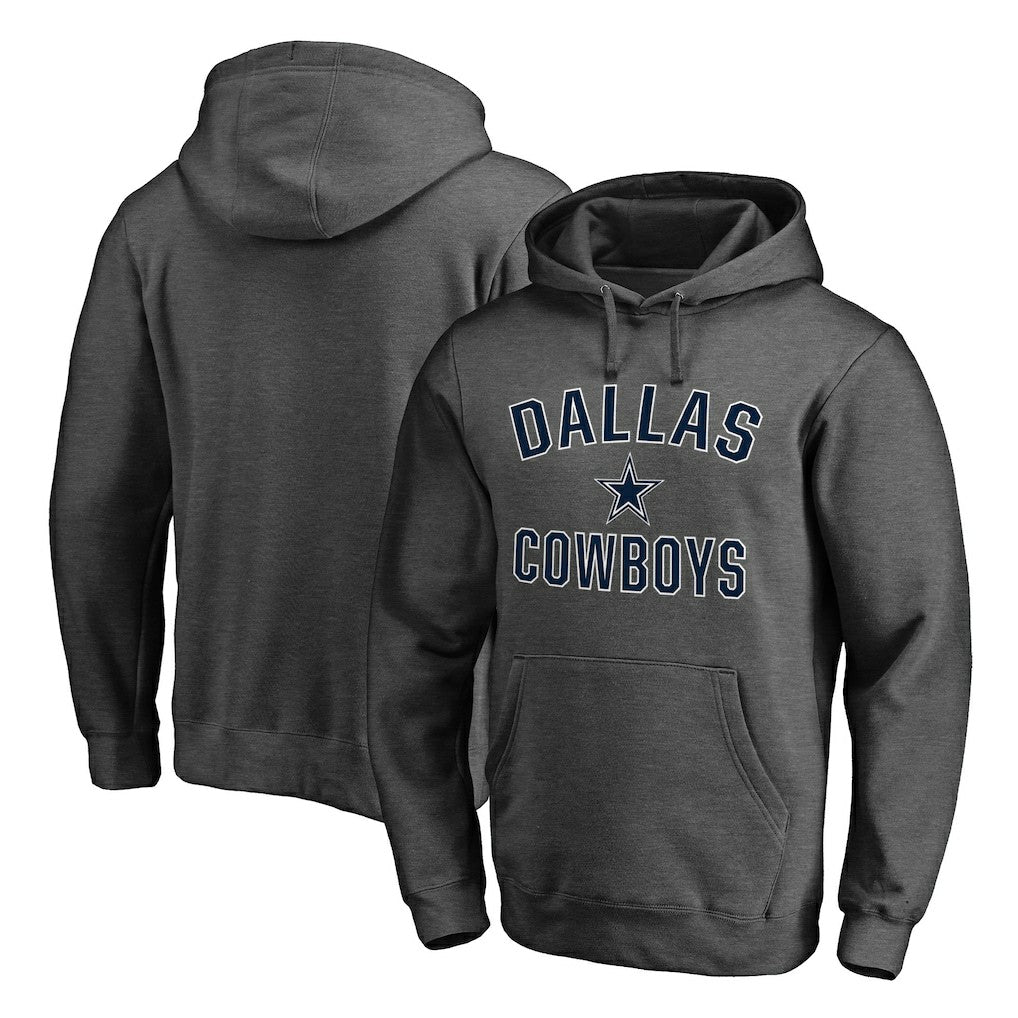 Dallas Cowboys Victory Arch Team Fitted Pullover Hoodie | NFL Sale