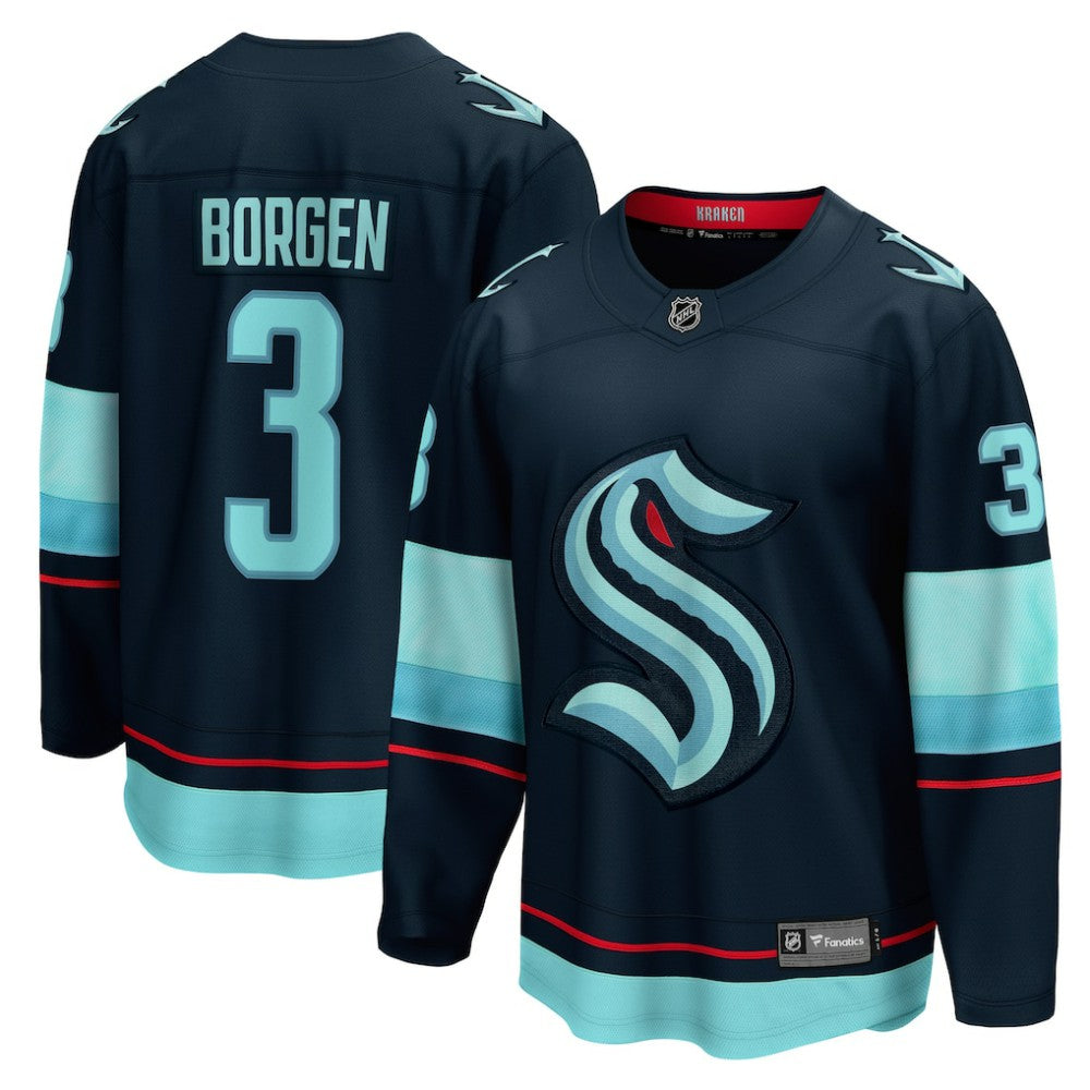 Will Borgen Seattle Kraken Fanatics Home Breakaway Player Jersey -  NHL Jerseys