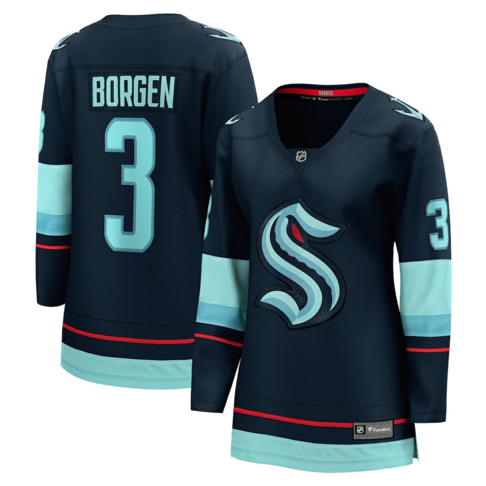 Will Borgen Seattle Kraken Fanatics Women's Home Breakaway Player Jersey -  NHL Jerseys