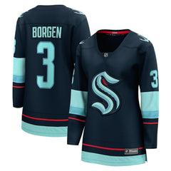 Will Borgen Seattle Kraken Fanatics Women's Home Breakaway Player Jersey -  NHL Jerseys