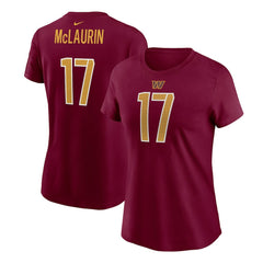 Washington Commanders Terry McLaurin  Women's Player Name & Number T-Shirt | NFL Near me