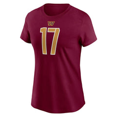 Washington Commanders Terry McLaurin  Women's Player Name & Number T-Shirt | NFL Near me