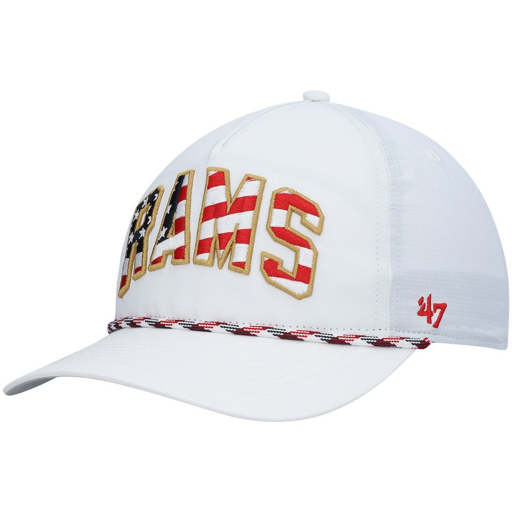 Los Angeles Rams '47 Hitch Stars and Stripes Trucker Adjustable Hat | NFL US