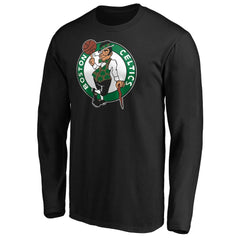 Black Jaylen Brown Boston Celtics Playmaker Name & Number Long Sleeve T-Shirt | NBA