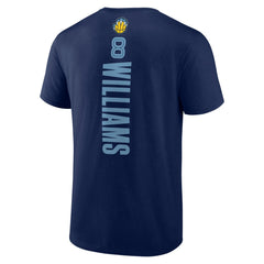 Navy Ziaire Williams Memphis Grizzlies Playmaker Name & Number T-Shirt | NBA
