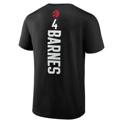Black Scottie Barnes Toronto Raptors Playmaker Name & Number T-Shirt | NBA