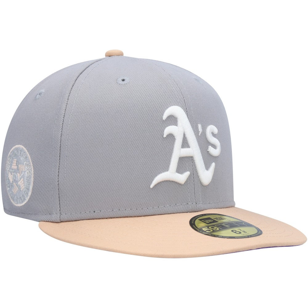 Athletics New Era 1987 MLB All-Star Game Purple Undervisor 59FIFTY Fitted Hat - MLB Hats