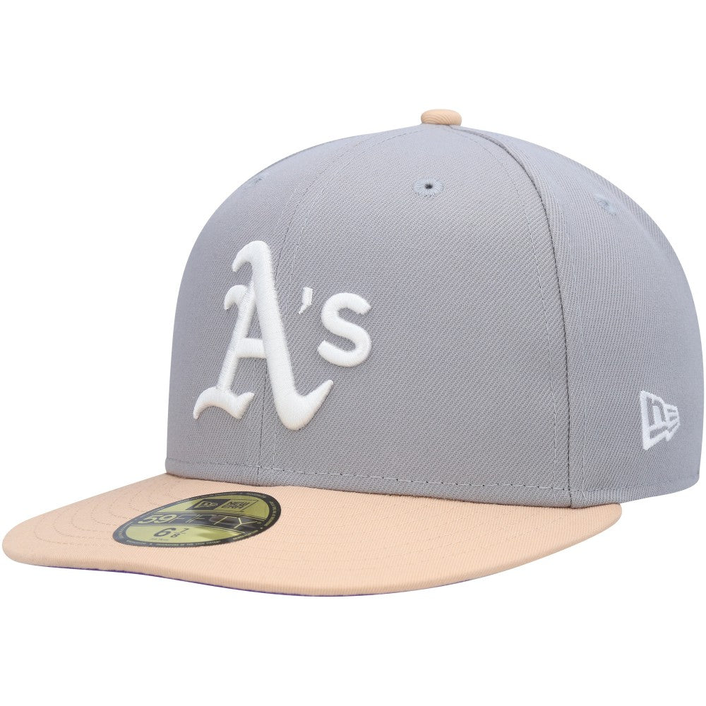 Athletics New Era 1987 MLB All-Star Game Purple Undervisor 59FIFTY Fitted Hat - MLB Hats