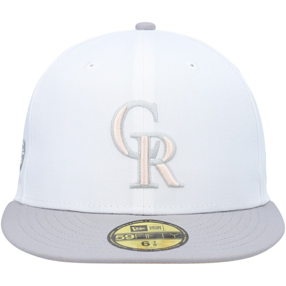 Colorado Rockies New Era 2007 World Series Side Patch Undervisor 59FIFTY Fitted Hat - MLB Hats