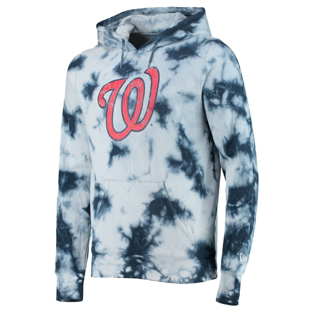 Washington Nationals New Era Tie-Dye Pullover Hoodie - MLB Hoodies