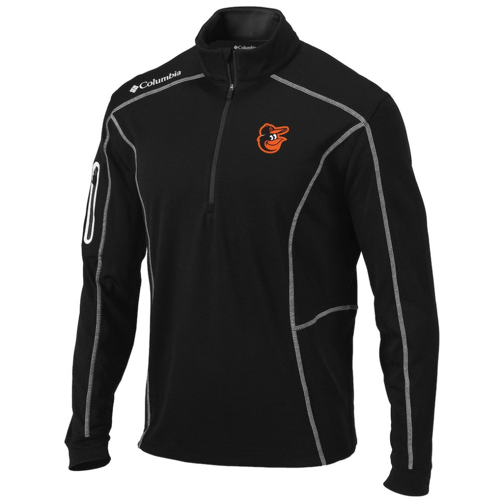 Baltimore Orioles Columbia Shotgun Omni-Wick Quarter-Zip Pullover Jacket - MLB Jackets