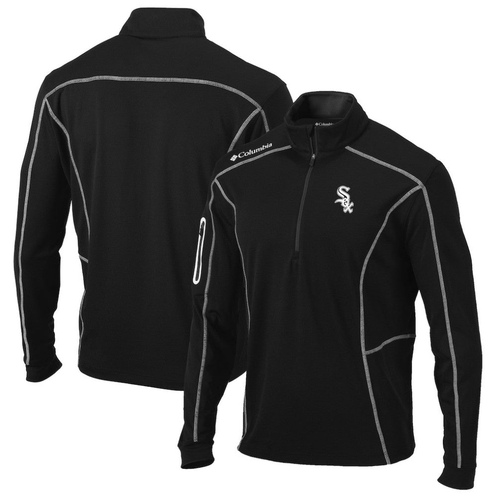 Chicago White Sox Columbia Shotgun Omni-Wick Quarter-Zip Pullover Jacket - MLB Jackets