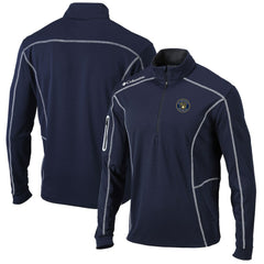 Milwaukee Brewers Columbia Shotgun Omni-Wick Quarter-Zip Pullover Jacket - MLB Jackets