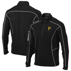 Pittsburgh Pirates Columbia Shotgun Omni-Wick Quarter-Zip Pullover Jacket - MLB Jackets