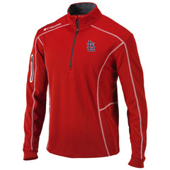 St. Louis Cardinals Columbia Shotgun Omni-Wick Quarter-Zip Pullover Jacket - MLB Jackets