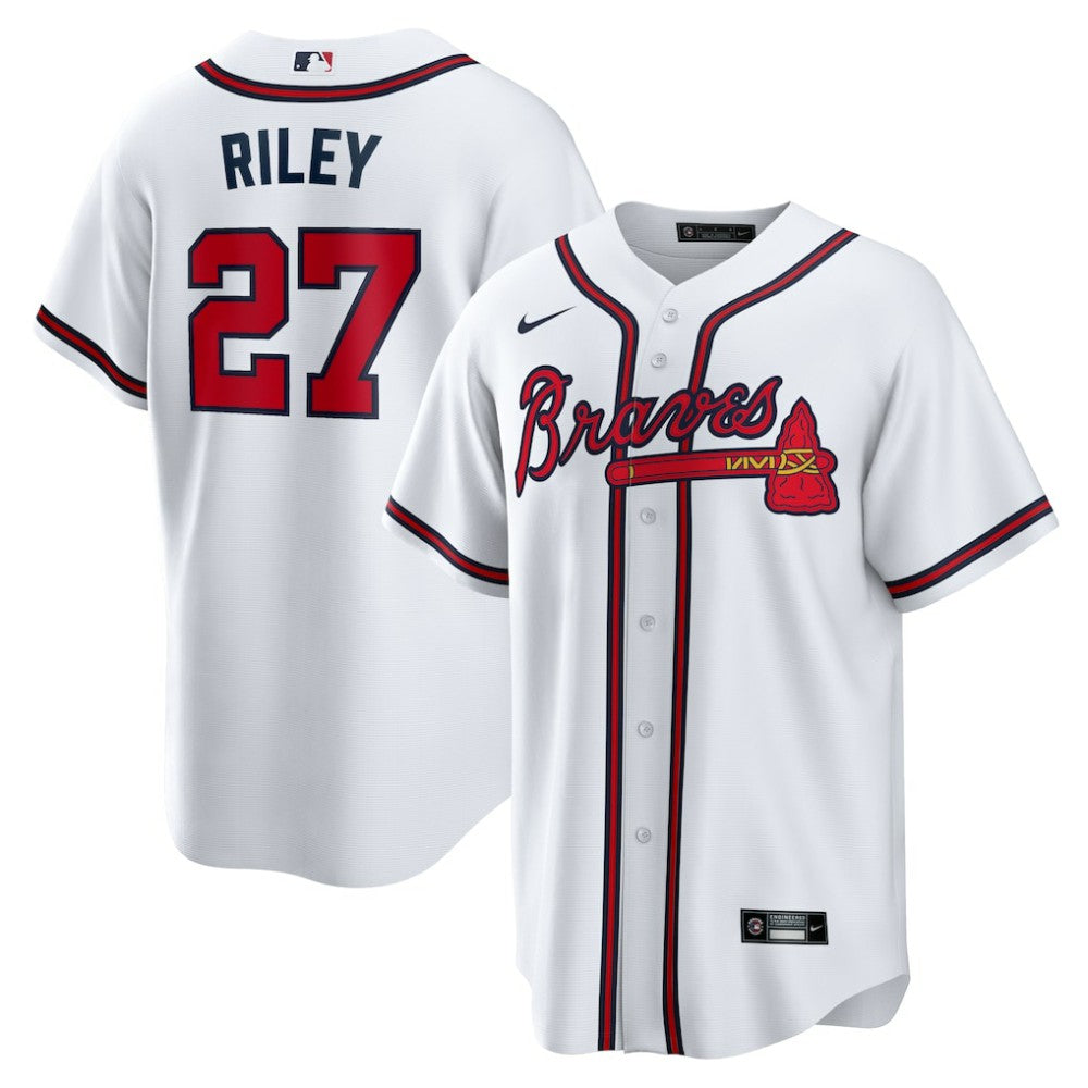 Austin Riley Atlanta Braves Nike Home Replica Player Jersey - MLB Jerseys