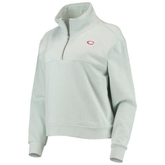 Minnesota Twins The Wild Collective Women's Two-Hit Quarter-Zip Pullover Top - MLB Pullover