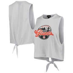 San Francisco Giants The Wild Collective Women's Open Back Twist-Tie Tank Top - MLB Tanks
