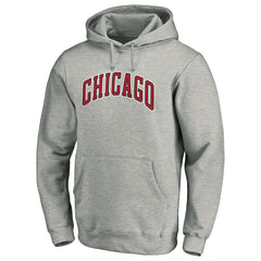Heather Gray Chicago Bulls Alternate Logo Pullover Hoodie | NBA