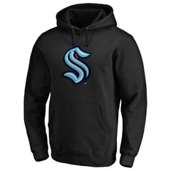 Seattle Kraken Primary Team Logo Pullover Hoodie -  NHL Hoodies