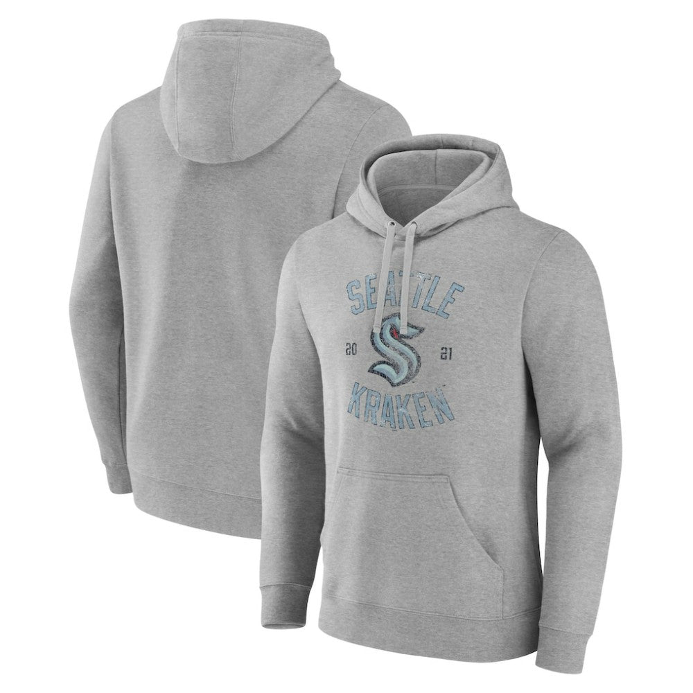 Seattle Kraken Heritage Pullover Hoodie -  NHL Hoodies