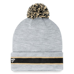 New Orleans Saints Cuffed Knit Hat with Pom | NFL Hot