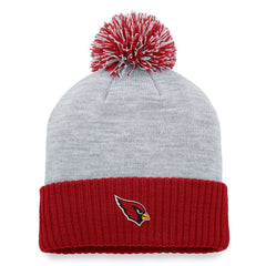 Arizona Cardinals Women's Ash Cuffed Knit Hat with Pom | NFL Sale