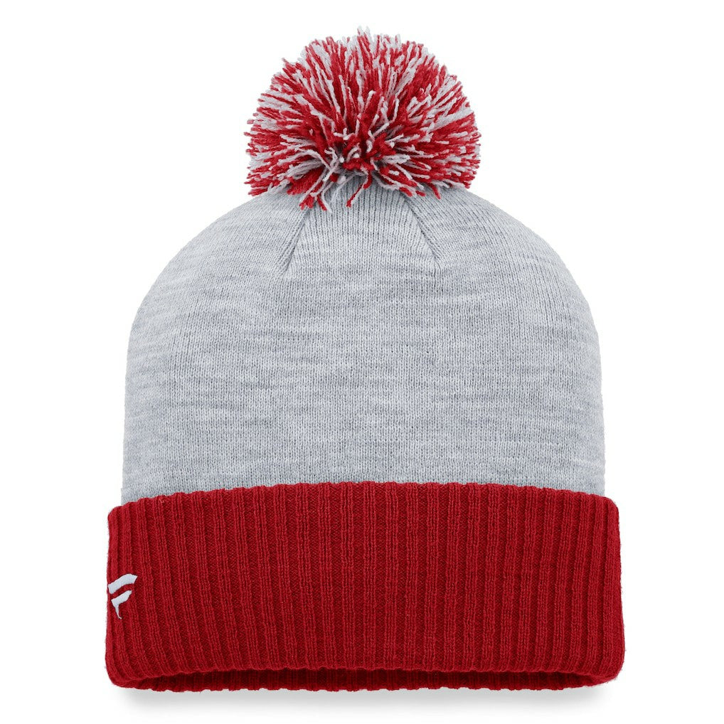 Arizona Cardinals Women's Ash Cuffed Knit Hat with Pom | NFL Sale