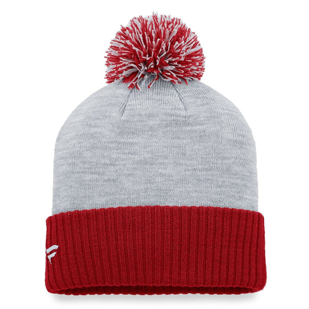 Arizona Cardinals Women's Ash Cuffed Knit Hat with Pom | NFL Sale
