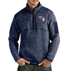 Cleveland Guardians Antigua Fortune Quarter-Zip Pullover Jacket - MLB Jackets