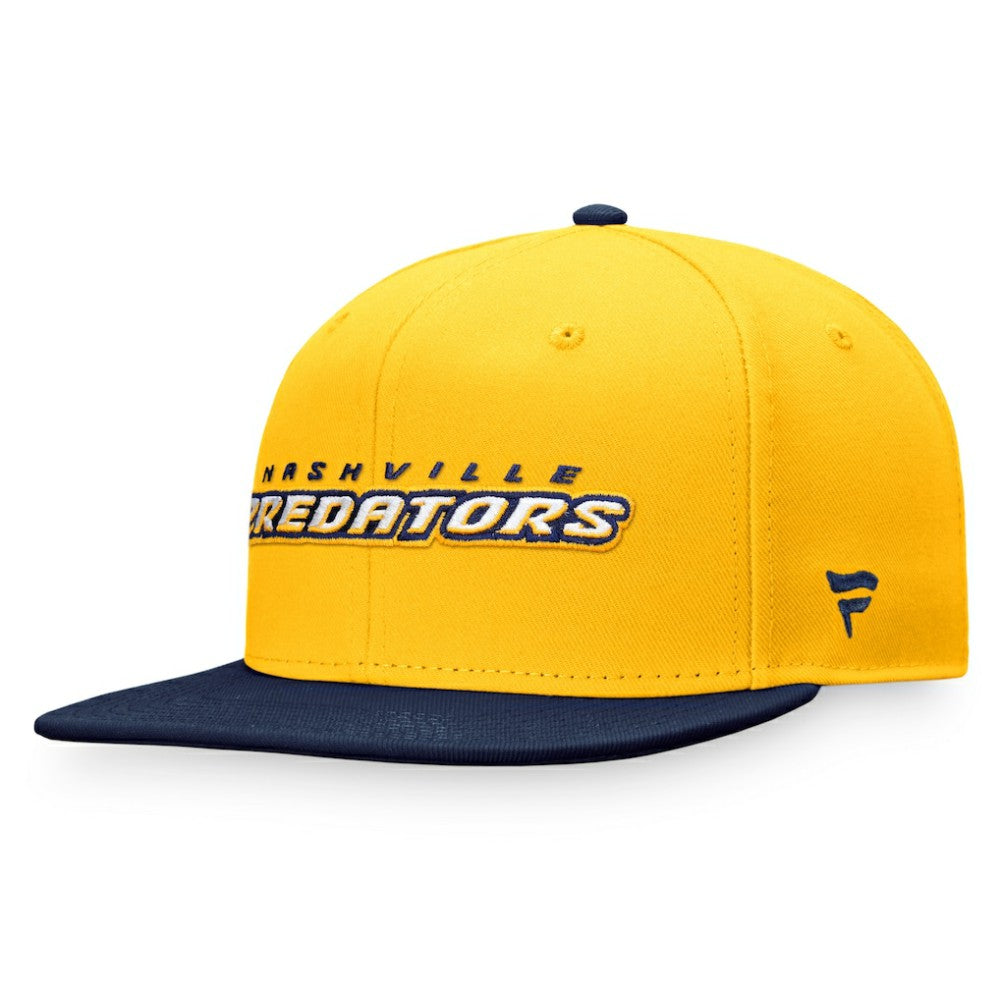 Nashville Predators Fanatics Iconic Color Blocked Snapback Hat -  NHL Hats