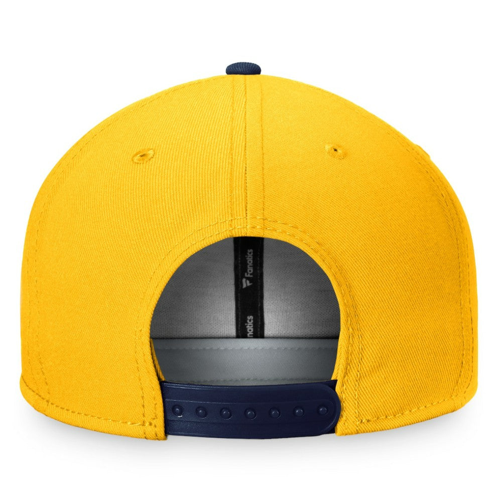 Nashville Predators Fanatics Iconic Color Blocked Snapback Hat -  NHL Hats