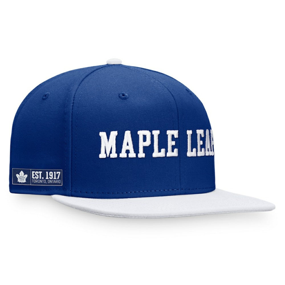 Toronto Maple Leafs Fanatics Iconic Color Blocked Snapback Hat -  NHL Hats