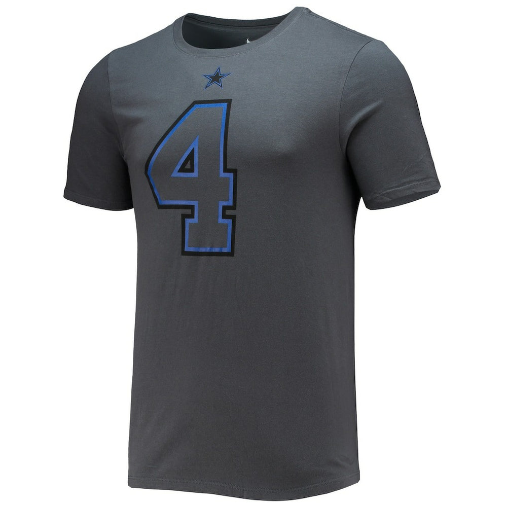Dallas Cowboys Dak Prescott  Player Name & Number T-Shirt | NFL Hot