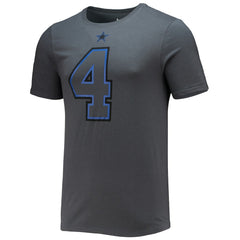 Dallas Cowboys Dak Prescott  Player Name & Number T-Shirt | NFL Hot