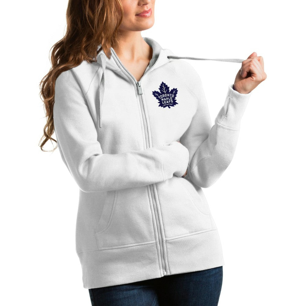 Toronto Maple Leafs Antigua Women's Victory Full-Zip Hoodie -  NHL Hoodies