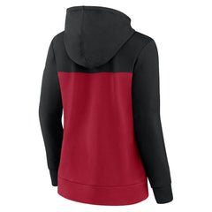 Atlanta Falcons Women's Take The Field Color Block Full-Zip Hoodie | NFL New