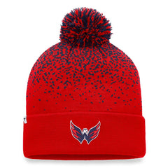 Washington Capitals Fanatics Iconic Gradient Cuffed Knit Hat with Pom -  NHL Hats